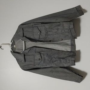 Vintage Navy Striped Sailor Jacket